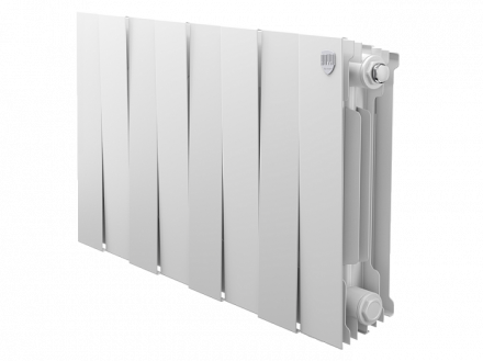 Биметаллический радиатор Royal Thermo Piano Forte 300 /Bianco Traffico 8 секц.
