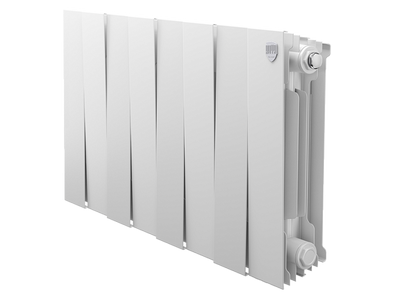 Биметаллический радиатор Royal Thermo Piano Forte 300 /Bianco Traffico 8 секц.