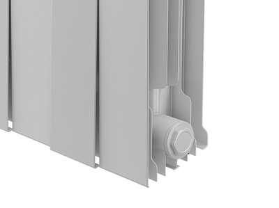 Биметаллический радиатор Royal Thermo Piano Forte 300 /Bianco Traffico 8 секц.