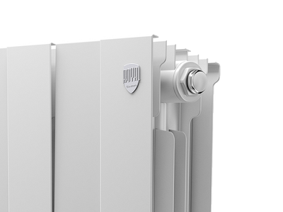 Биметаллический радиатор Royal Thermo Piano Forte 300 /Bianco Traffico 8 секц.