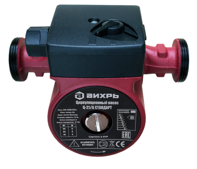 Насос для отопления Вихрь Ц-25/6 СТАНДАРТ