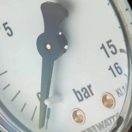 Манометр радиальный Watts F+R200 (MDR) 100/ 16x1/2&quot;