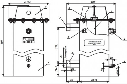 Электрический котел Эван ЭПО-15 (11045)